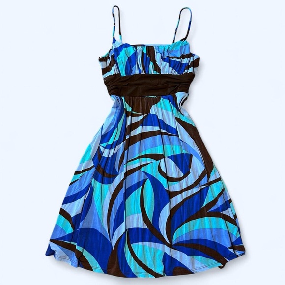 Y2K Fairy Blue Mini Dress by My Michelle! - Picture 1 of 5